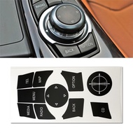 Car Button Repair Decal Sticker Kit For BMW 3 Series E90 E92 E93 2009-11 iDrive