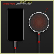 RUN Type C to 3 5mm Sound Adapter Cable 1m 39 37inch Heavy Duty for Home Theater
