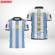 Áo vô địch World Cup 2022 của Argentina in áo bóng đá Dri-fit