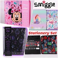 Set 43 pieces Smiggle Zip It Pencil Case with set pencil &amp; colored pencils