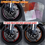17 Inch Wheel Sticker  for CFMOTO 250NK / 250NK Lite 250SR / 250SR Lite 450NK 450SR 675SR-R 675NK  R