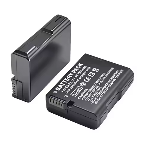 EN-EL14A EL14 1500mah Rechargeable Li-ion BATTERY FOR Nikon D3400 D5100 D5200 D3200 D3100 D3300 Came