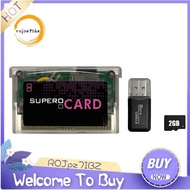 For Supercard Card Game Cartridge+2GB Memory Card Mini Card Adapter for GBA SP GBM IDS NDS NDS Lite 