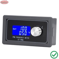 XUESHAN PWM Signal Generator, DC 3.3V-30V Adjustable Output Frequency Generator, Stable LCD Display 