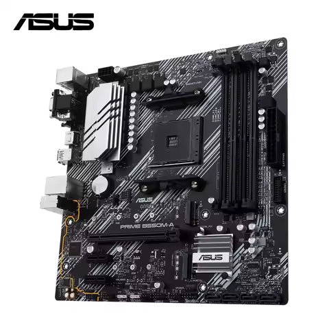 B550 Motherboard ASUS PRIME B550M-A for Ryzen 7 5700x 5700x3d 5800x3d AM4 Motherboard for AMD Ryzen 
