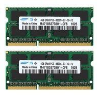 8GB 2x 4GB PC3-8500S DDR3 1066mhz 2RX8 204pin SO-DIMM Laptop RAM For Samsung