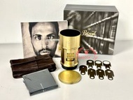 (二手)❗️Lomography PETZVAL 85mm F2.2 for Canon EF Brass Art Lens (z230n) Gold color Lomo黃銅鏡頭 🚇港鐵沿線交收