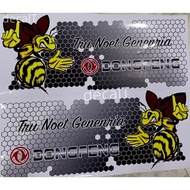 Dongfeng Truck Sticker. Dongfeng Truck Bee Sticker. Dongfeng Truck Honeycomb Sticker