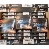 Volkswagen VW Audi EA113 EA888.2 Golf mk5 mk6 gti scirocco passat - NGK Iridium Iriway spark plug 4p
