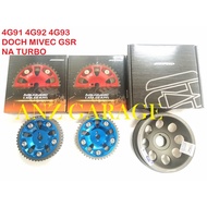 4G91 4G92 4G93 DOCH MIVEC GSR AROSPEED CAMPULLEY AND CRANKPULLEY ( Cam Pulley Crank Pulley ) 1.6 1.8