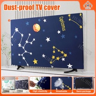 TV Dust Cover Elastic TV Screen Protector Hanging TV Dust Cover Home Decor Universal 32/40/55 Inches