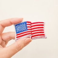 AMERICAN FLAG EMBROIDERY PATCH AMERICAN FLAG EMBROIDERY BADGE/ EMBROIDERY PATCH CLOTHES