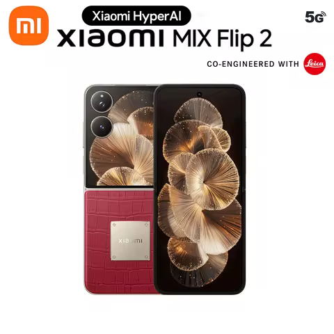 Customized Diamond Design Xiaomi MIX Flip 2 China Version Leica 50MP Camera 6.86" 120Hz Snapdragon 8