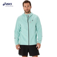 ASICS Men METARUN WATERPROOF JACKET in Oasis Green