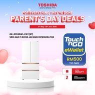 Toshiba GR-RF690WI-PGY(67) 580L Multi Door JAPANDi Refrigerator/Peti Sejuk/ 冰箱