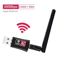 Wireless USB Wifi Adapter AC600 600Mpbs Dual Band 2.4GHz 5GHz