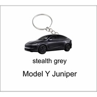2025 Tesla Model Y Juniper 2d keychain