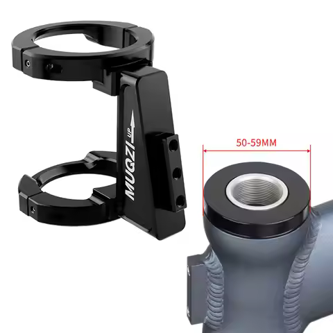 Bike Front Bag Holder Adapter Adjustable Clamp Ring Folding Bicycle Pig Nose Pannier Adapter for Bir