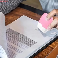 LAEULY Identity Protection Roller Stamp, Shielder Reusable Privacy Security Address Eraser, Solid Co