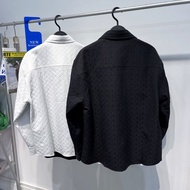 Men's Autumn Winter Workwear Shirt - Long-Sleeved Loose Fit GD1030815H/808H