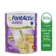 Sữa FONTACTIV DIABEST 800G – Giải pháp dinh dưỡng cho người đái tháo đường