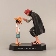 One piece Figure Luffy & Shanks Figure ONE PIECE Luffy & Shanks Figure Painted