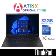 【Same Day Delivery】ThinkPad X1 Carbon Gen 11 | 14" FHD+ (1920 x 1200), IPS, Anti-Glare | Intel Core i7-1355U | 32GB RAM |1TB SSD | Win11Pro | 3YR Premier Support