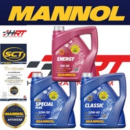 MANNOL 5W-30 10W-40 10W-30 (Made in GERMANY) - 4L Fully Synthetic Engine Oil