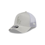[ORIGINAL] NEW ERA A-FRAME TRUCKER LOS ANGELES LA DODGERS Logo Colour Era 9FORTY VINTAGE STONE Light