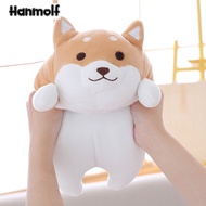Fatty Shiba Inu Dog Stuffed Doll Squishy Animals Doggy Plush Toy Pink/Brown Eyes Open/Closed Kids Ap