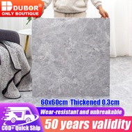 DUBOR 60x60CM Self-Adhesive Vinyl Tiles PVC Floor Stickers Flooring Waterproof Anti-Fouling Vinyl Fl