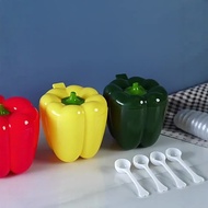 Household Chili Shape Seasoning Box Salt Shaker Kitchen Cumin Seasoning Jar Seasoning Bottle Seasoni