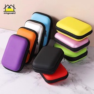 mingxuan2 Travel Storage Bag Charging Case For Earphone Paage Zipper Bag Portable Travel Cable Organ