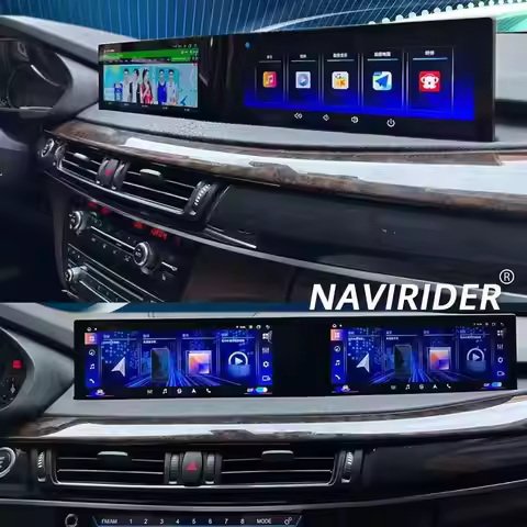 21inch Curved Screen Android Car Radio GPS Multimedia Video Player For BMW 5 Series F10 F11 X5 X6 NB