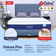 ready Spring Bed Central Deluxe Plus - Pocket Spring murah
