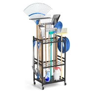 Farm Tool Bracket Mop Rack Garden Storage Tool Cart Rack Courtyard Garden Storage Rack Storage Rack 