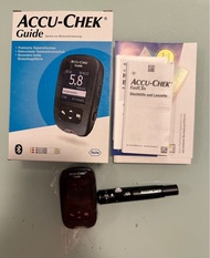 羅氏 ACCU CHEK Guide 智航 血糖機套裝（連10張紙＋6採血針+1機+1采血筆) - 長期供應