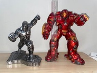 28cm 景品 Iron Man Hulkbuster Ironman MK44 Hulkbuster 同 Hulk 鐵甲奇俠 模型