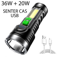 36W + 20W LED FLASHLIGHT CHARGEABLE LED FLASHLIGHT/ LED CHARGING FLASHLIGHT/