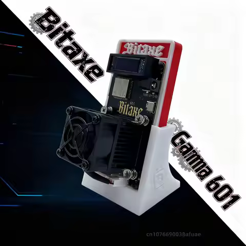 Bitaxe Gamma 601 Bitcoin Miner Asic 1.2TH/S Wifi Solo BTC Open Source With PSU