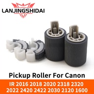1Set Paper Pickup Roller For Canon IR 2016 2018 2020 2318 2320  2022 2420 2422 2030 2120 1600 Paper 