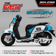 TERBARU decal scoopy new 2020 fullbody ohlins racing COD decal stiker all new scoopy stiker fullbody