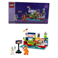 40687 Promotion Series Alien Space Restaurant Building Blocks Puzzle Toys Children's Gifts