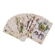 Tarot Deck Cards 78 Pieces Deck Tarot Cards Portable Fortune Telling Cards English Edition Tarot Dec