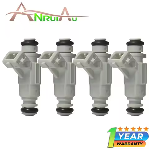 4x Fuel Injectors for Peugeot 206 207 307 Citroen C3 C4 1.6 2.0 Flex 2005–2014