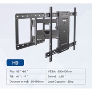 KLC-H9 Swivel And Tilt Full Motion  Tv Wall Mount Bracket For 65 Inches to 86inches