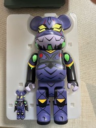 Bearbrick Eva 13號機 400%+100% 新世紀福音戰 Be@rbrick