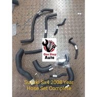 READY STOCK SUZUKI SX4 RADIATOR HOSE  SET COMPLETE   .Suitable : SUZUKI SX4 2008 only