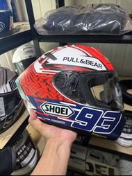 【全新行貨】SHOEI x14紅白螞蟻 面具頭盔男女通用 防霧機車