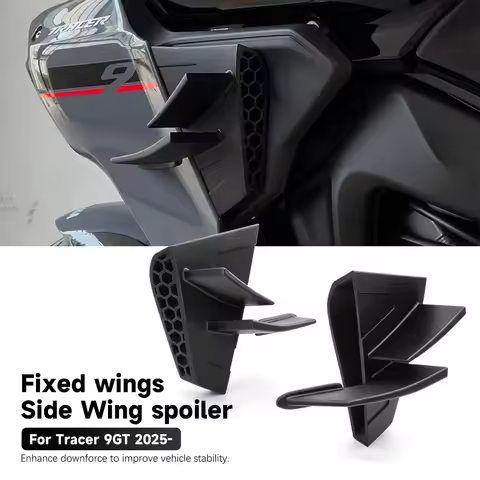 For YAMAHA Tracer 9GT 9GT+ Y-AMT 2025 2026 Motorcycle Side Winglet Front Spoiler Wing Fairing Fixed 